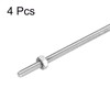 sourcing map Fully Threaded Rod M5 x 100mm 0.8mm Thread