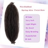 Marley Twist Braiding Hair 24 Inch Pre-Separated Springy Afro Twist
