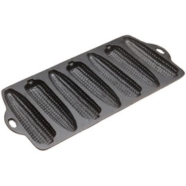 Old Mountain Pre Seasoned 10120 7 Impression Cornbread Pan, 12 Inch x 5 1/2 Inch