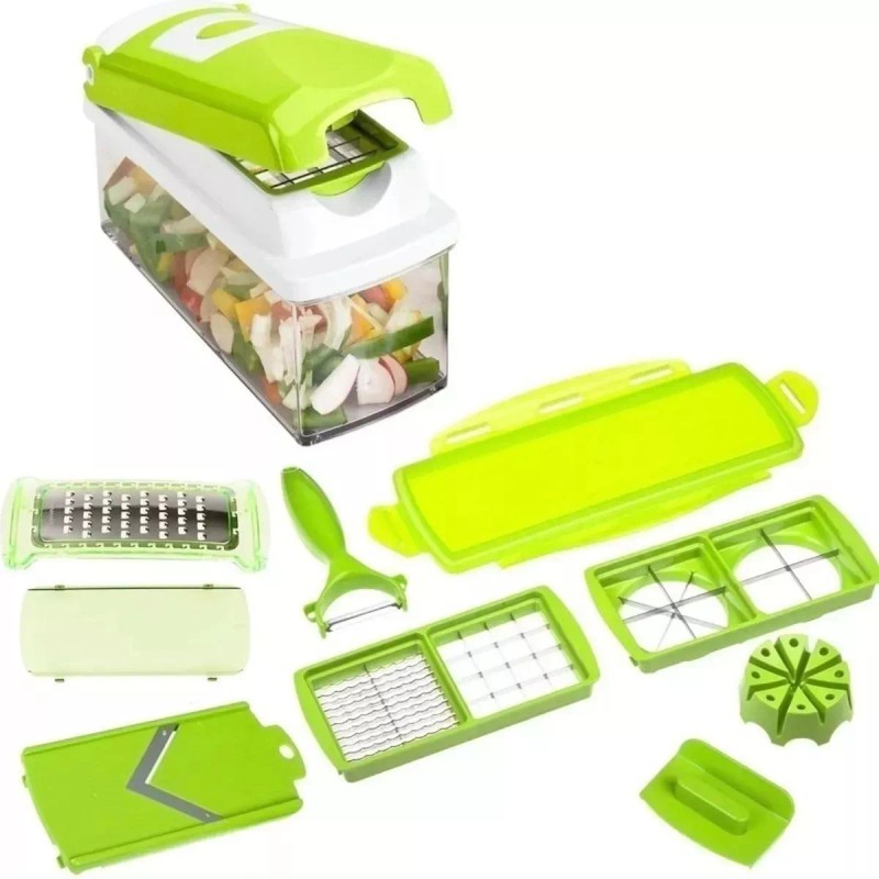 Blandar Cortador Rallador De Frutas Picador Verduras Manual Cocina