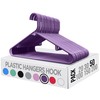 Utopia Home Plastic Hangers 50 Pack - Clothes Hanger with