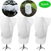 Alpurple 3 Packs Winter Drawstring Plant Covers - 47" X