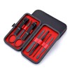 Manicure Pedicure Set, Nail Grooming Kit, Clippers, Scissors (7 PCS)