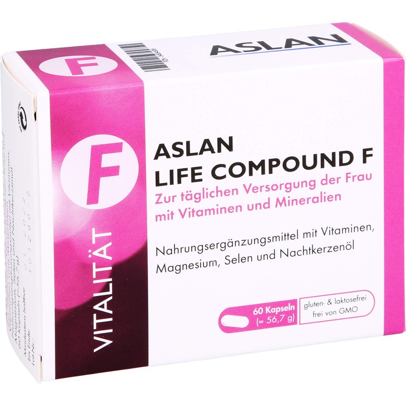 Aslan Life Compound F Capsules Pack of 60