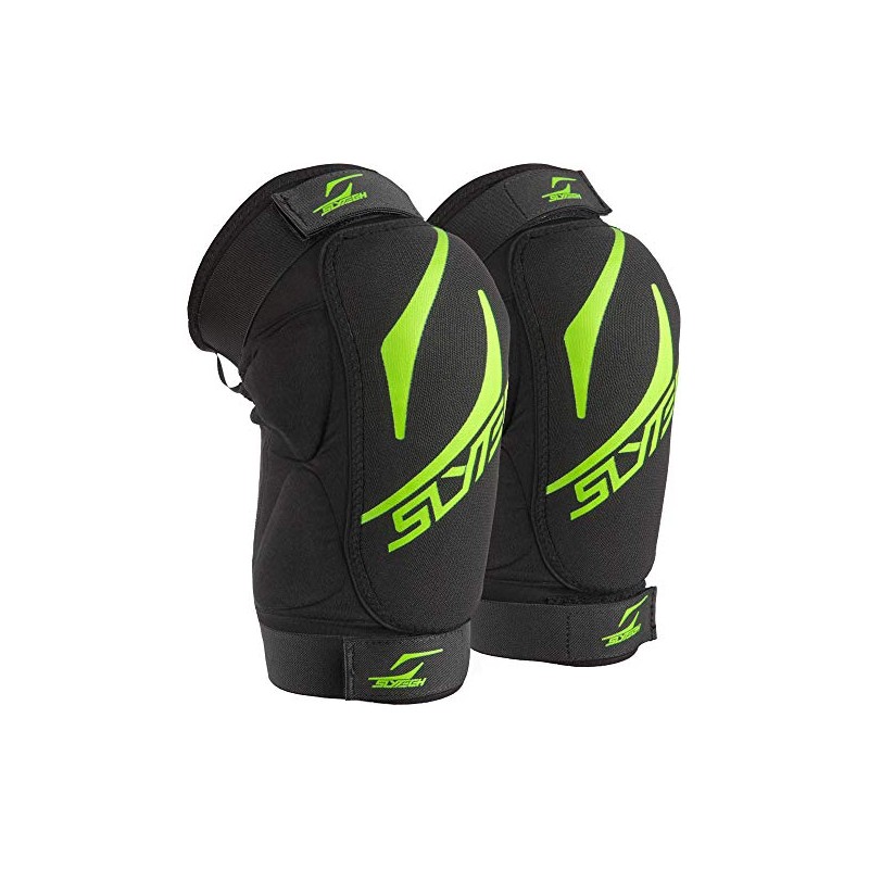 SLYTECH Knieschützer Kneepro One Heavy Duty, Black/Green, S/M