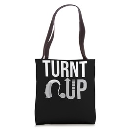 Hearing Aid Ear Disability Support Deaf Awareness Tote Bag
