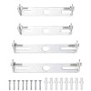 4PCS Ceiling Light Fixture Bracket,9cm/10.5cm Pendant Bracket with Screws for