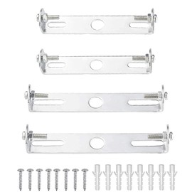 4PCS Ceiling Light Fixture Bracket,9cm/10.5cm Pendant Bracket with Screws for Home Office