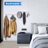 Belt Hanger Wall Mounted, Wooden Coat Rack Belt Organizer 2