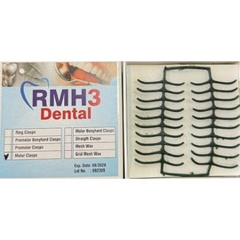 RMH3 Dental Molar Clasp Wax Green 10/pk