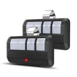 Garage Door Opener Remote for Liftmaster Chamberlain Sears Craftsman Lift Master Learn Button Openers, Replacement for 893MAX 371LM 373LM 973LM 891LM 893LM 81LM G953EV-P2 950CD 139.53753, 2 Pack