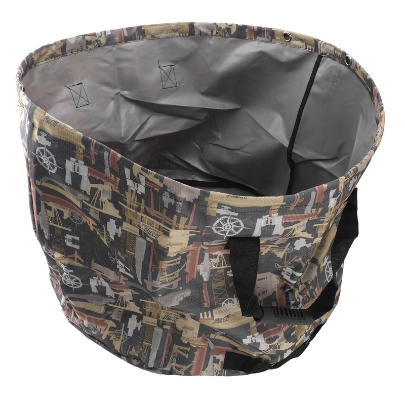 Garden Waste Bag Reusable Large Capacity Foldable Waterproof Dust Proof
