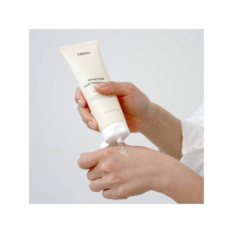 Nella 허니원스네일 멀티토닝 올인원 에센스 120ml 3개 HoneyOne Snail Multi-Toning