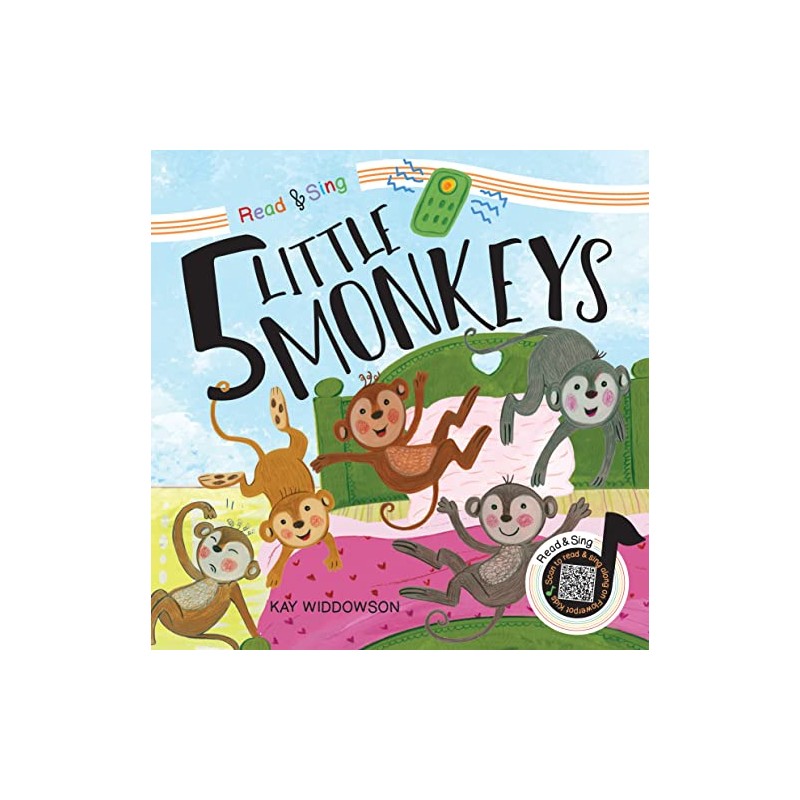 5 Little Monkeys (Turn Without Tearing Read & Sing)