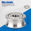 Gzhaimai Pack of 30 U624ZZ Ball Bearings / 4 x