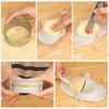 Super More Dumpling Making Tools,Includes Storage Box and Filling Spoon,Empanada