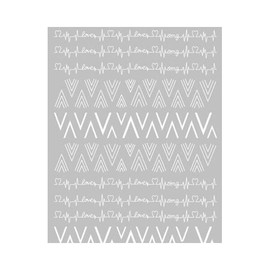 Generic of Love Geometric Figure Nail Stickers R092 White Nail Wraps Art Stickers Manicure Supplies for Women for Home Nails Full Long Lasting Easy Apply and Remove