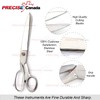 PRECISE CANADA: Taylor Scissors 14" Fabric Cutting Stainless Steel (Silver)