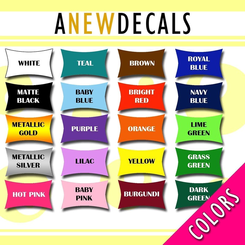 Vinyl Decal Live Every Moment - Laugh Every Day -