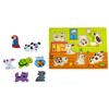 RB&G Wooden Puzzle with Large Pieces - Pets Puzzle for