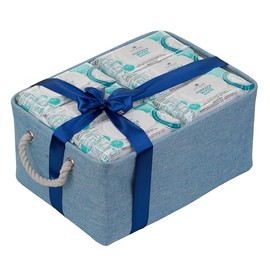 Juniper CLEAN 24 Pack Surface Cleaning Wipes Bleach Free, All-Purpose Cleaner for Bathroom, Kitchen, Office, 1728 Count Soft Flow with Gift Basket