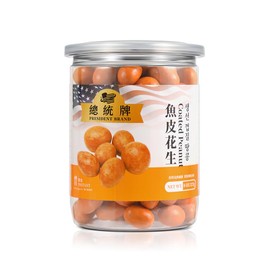 President Brand Peanuts Snacks Flavor Peanuts Coated Peanut Crackers 花生零食 风味花生 鱼皮花生8oz