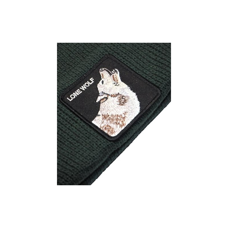 Goorin Bros. Unisex The Farm Cuffed Acrylic Beanie Hat, wolf