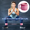 Ankle Bands for Working Out,Pilates Ankle Weights Straps | Adjustable