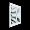 Fits 12x12 Duct Opening 1 Way Fixed Curved Blade Air