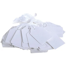 Q-Connect KF01617 Strung Ticket 30x21mm (Pack of 1000) - White