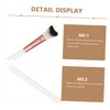 WOONEKY 3pcs Portable Nose Makeup Brush Contour Brush Highlighter for