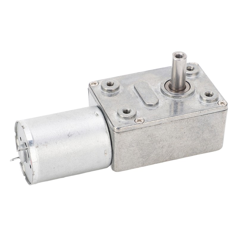 Gear Motor 4‑25kg·cm 12mm Shaft Self Locking Reversible DC 24V