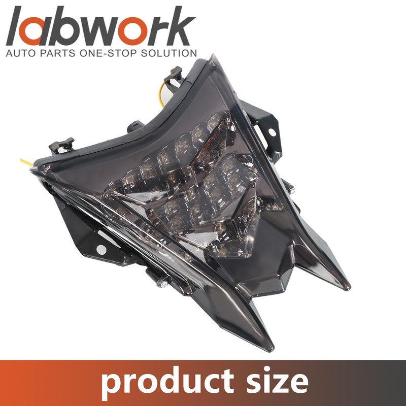 labwork Motorcycle Tail Light Turn Signals Integrated Blinker Replacement for