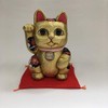 Maneki Neko Large Feng Shui Gold Traditional Craftsman Toko Kakinuma