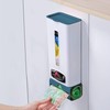 Plastic Bag Dispenser, Wall Mounted Plastic Garbage Bag Organiser, Garbage