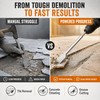 SDS Plus Chisel Set 250mm Hammer Drill Bits for Concrete,