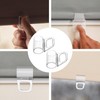 HIAKDOFT 2PCS Hook Handle Cordless Blind Pull Grips Cordless Roller