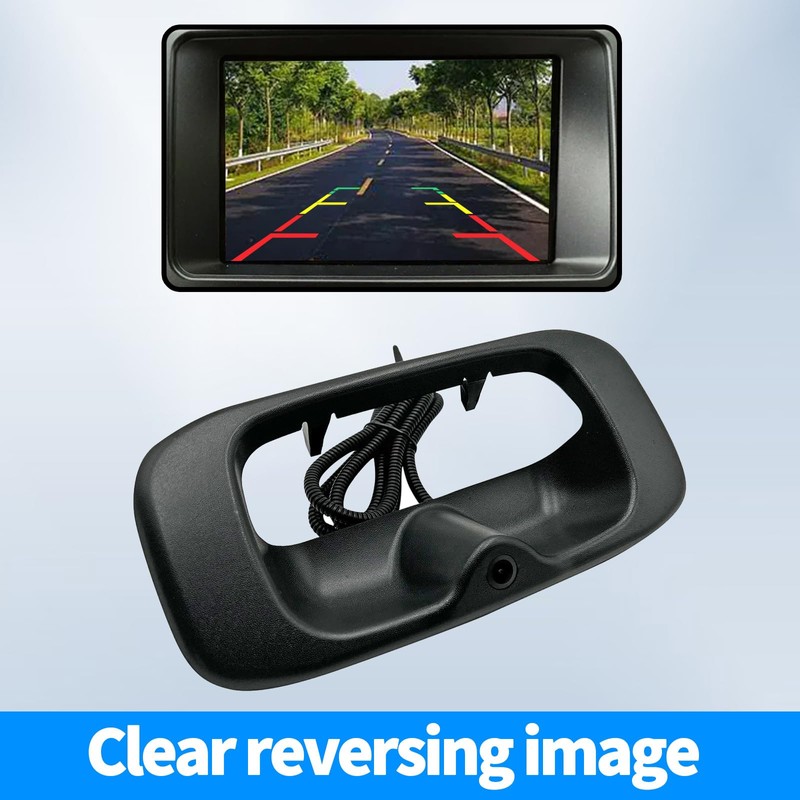 Rear View Camera Car Backup Tailgate Handle Camera Replacement for