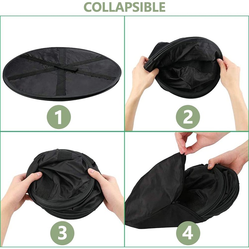 Herb Drying Net with Zip, 2 Layers Herb Dryer Hanging,