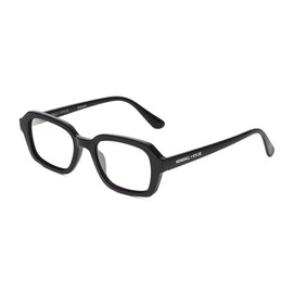 Calabria K+K GINGER Irregular Reading Glasses +5.00 Gloss Black Womens Chic Fashion Designer Trendy Readers Stylish Eyeglass
