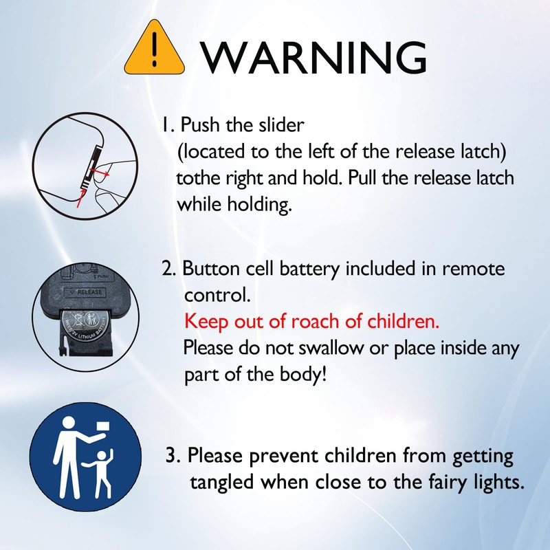 Homemory 200 LED Battery Operated Long Fairy Lights, 66FT Fairy