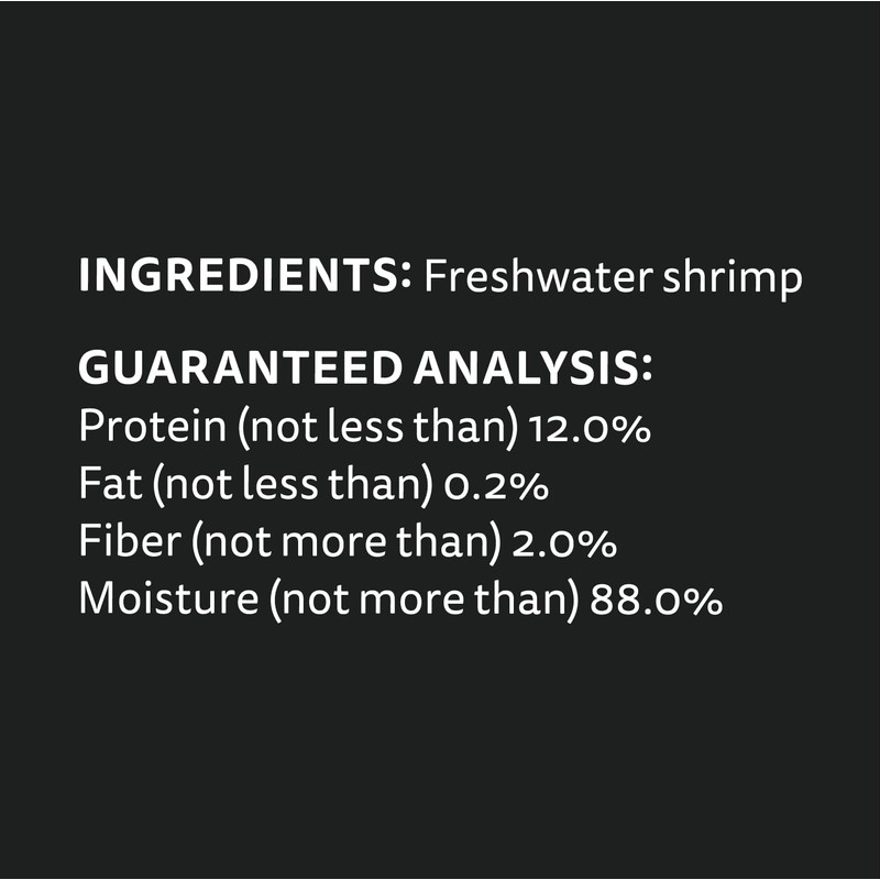 Fluker's Fresh Feeder Vac Pack Shrimp, All Natural and Preservative