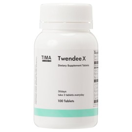 TWENDEE X Super Antioxidant Supplement by 8 Active Ingredients Vitamin B&C L-Glutamine L-Cystine Coenzyme Q10 Succinic-Acid Humaric-Acid Niacin.