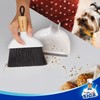 MR.SIGA Mini Dustpan and Brush Set, Portable Cleaning Brush and
