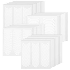 Classicseali 1620pcs French Nail Sticker,40 Sheets Self-Adhesive French Tip Nail Stickers, French Stickers for Nails Guides for DIY Decoration, French Manicure Strips for Professional and Home Use