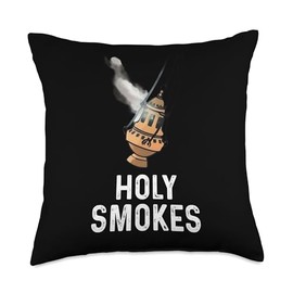 Thurible Traditional Latin Mass Catholic Throw Pillow