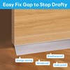 Orechic Weather Stripping Door Seal Strip, Rubber Sealing Tape for
