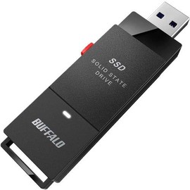 Buffalo SSD-PUT500U3-BKA [TV Compatible] USB 3.2 (Gen1) Stick External SSD for PC