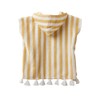 Vertbaudet Baby Bath Poncho Yellow Striped 62/68, Yellow Striped
