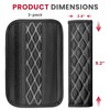 2 PCS Car Seat Belt Cover Pads, Soft Leather Safety